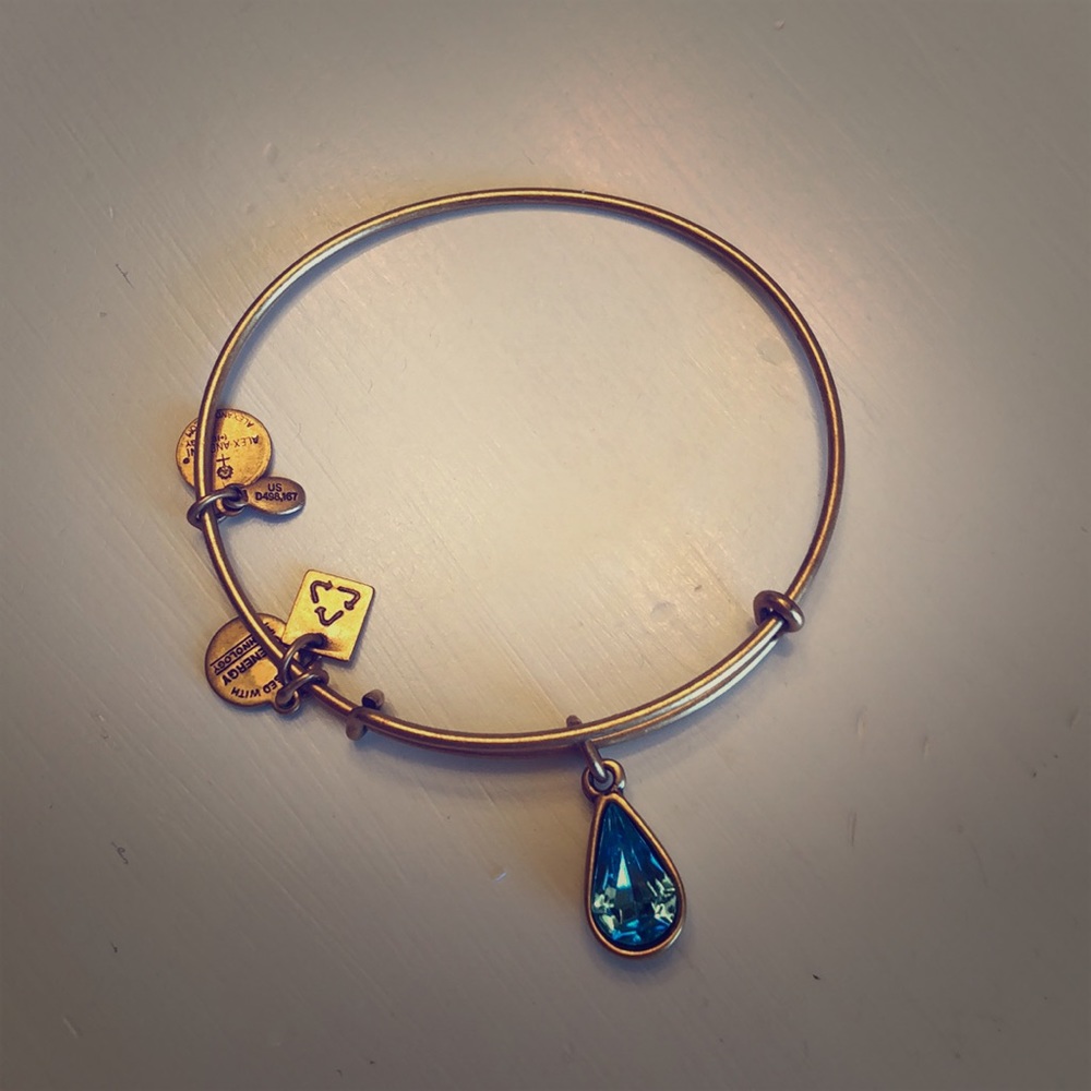 Alex and Ani Teardrop Charm